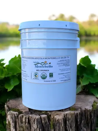 [miel organica multiflora] Organic multifloral honey, 19 litre honey bucket